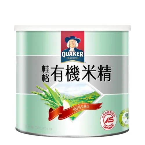 桂格Quaker - 有機米精300g/罐(4個月~8歲以上適用)