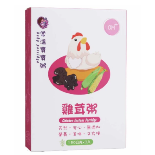 鈞媽御食堂大寶寶-雞茸粥/150g/三入一組