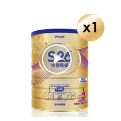 惠氏-S-26金學兒樂S-HMO配方3-7歲（1600gx1罐）