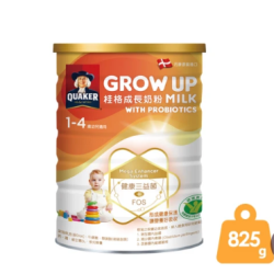 QUAKER 桂格 三益菌成長奶粉 825g/罐(新包裝 3號 1-4歲幼童適用)