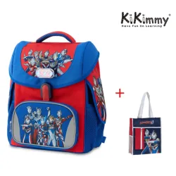 kikimmy 超人力霸王-小學者護童安全燈超輕量護脊書包Pro☆2 + 超人力霸王手提袋(1+1 優惠組)