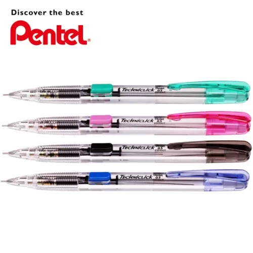 Pentel 飛龍 PD105T側壓自動鉛筆(3入1包)