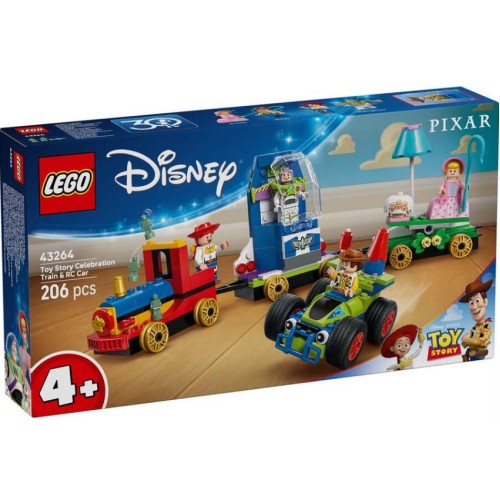 LEGO樂高 Disney 玩具總動員慶典列車和遙控糾察隊 適合年齡4+