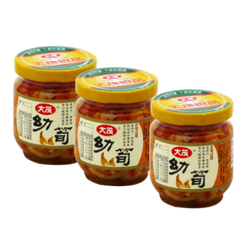大茂 幼筍170gx3瓶