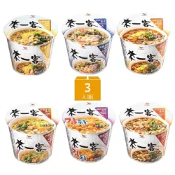 統一來一客風味杯x3入/組(鮮蝦魚板/牛肉蔬菜/韓式泡菜/京燉肉骨/川辣牛肉/肉燥菠菜)