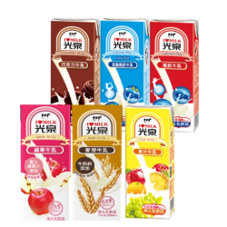 光泉調味奶保久乳200mlx24入/箱(巧克力/果汁/高鈣/低脂高鈣/蘋果/麥芽)