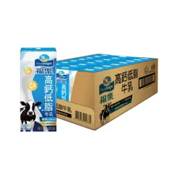 福樂高鈣低脂口味保久乳 200mlx48入/箱