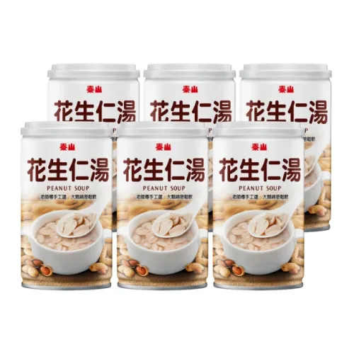 泰山花生仁湯320gx6入/組